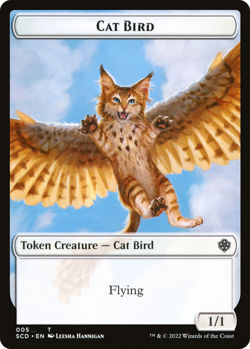 Cat Bird (TSCD-005) - Starter Commander Deck Tokens