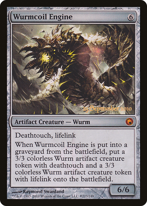 Wurmcoil Engine (PRE-223★) - Scars of Mirrodin Promos Foil