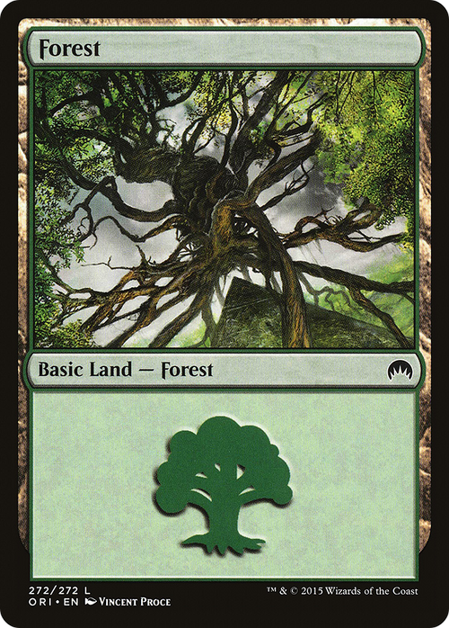 Forest (272) (ORI-272) - Magic Origins Foil