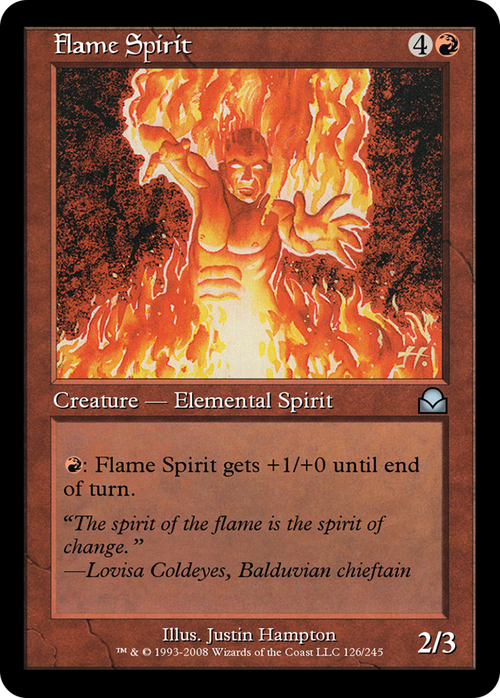 Flame Spirit (ME2-126) - Masters Edition II Foil