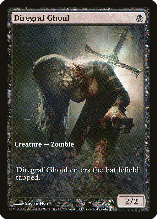 Diregraf Ghoul (GAME-097) - Innistrad Promos