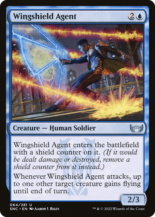 Wingshield Agent (SNC-064) - Streets of New Capenna