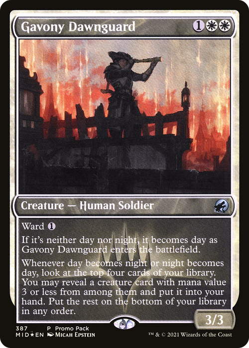 Gavony Dawnguard (PPMID-387) - Innistrad: Midnight Hunt