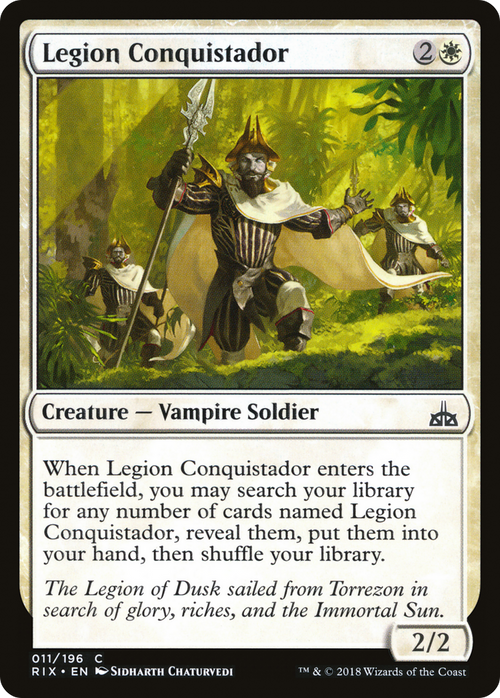 Legion Conquistador (RIX-011) - Rivals of Ixalan Foil