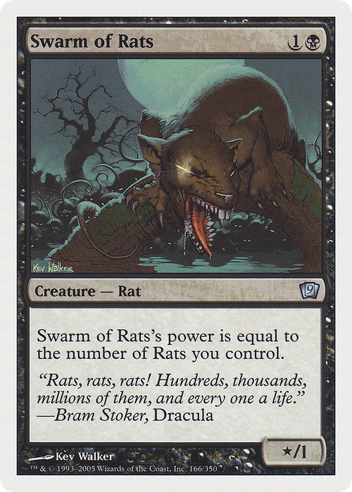 Swarm of Rats (9ED-166) - 9th Edition