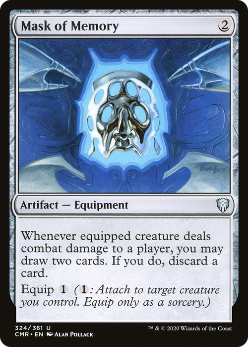 Mask of Memory (CMR-324) - Commander Legends
