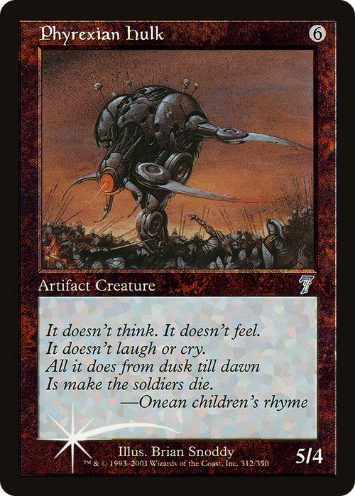 Phyrexian Hulk (7ED-312) - 7th Edition Foil