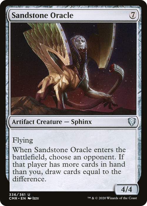 Sandstone Oracle (CMR-336) - Commander Legends
