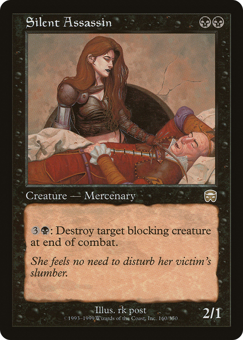 Silent Assassin (MMQ-160) - Mercadian Masques