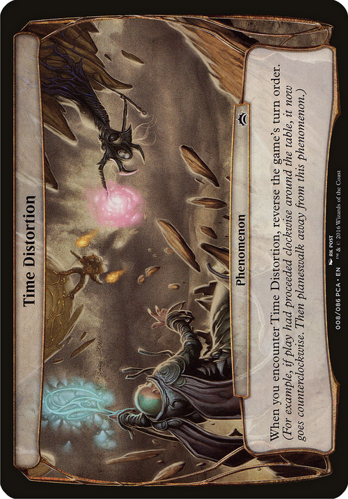 Time Distortion (Planechase Anthology) (OVER-008) - Planechase Anthology Planes
