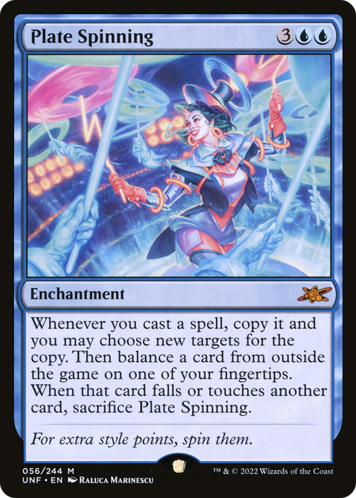 Plate Spinning (UNF-056) - Unfinity Foil