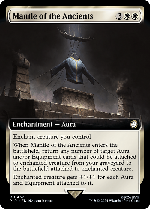 Mantle of the Ancients (Extended Art) (PIP-452) - Fallout: (Extended Art) Foil