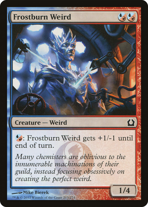 Frostburn Weird (RTR-215) - Return to Ravnica Foil