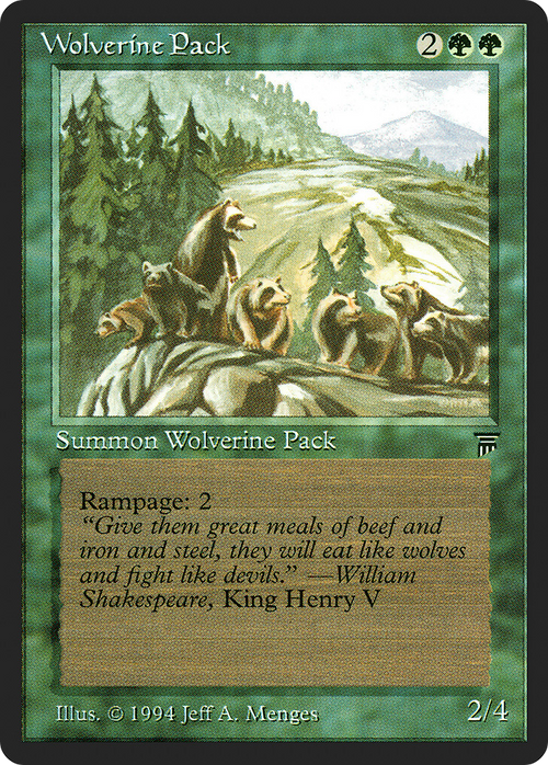 Wolverine Pack (LEG-) - Legends