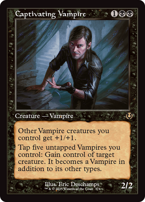 Captivating Vampire (Retro Frame) (INR-374) - Innistrad Remastered Foil