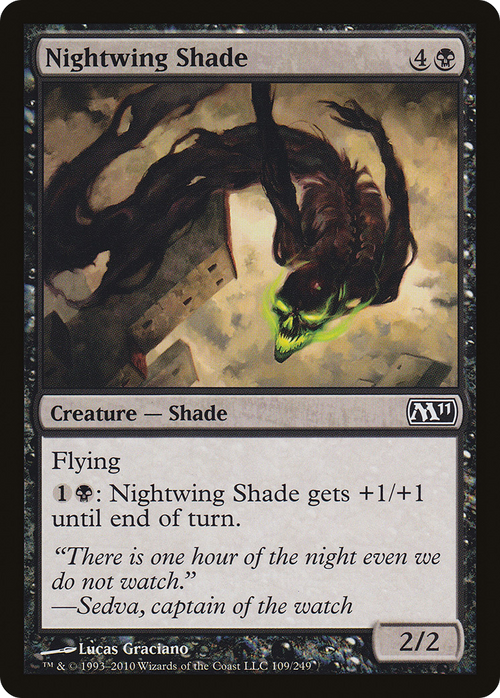 Nightwing Shade (M11-109) - Magic 2011 Foil