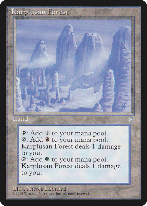 Karplusan Forest (ICE-337) - Ice Age
