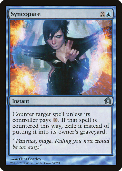 Syncopate (RTR-054) - Return to Ravnica Foil