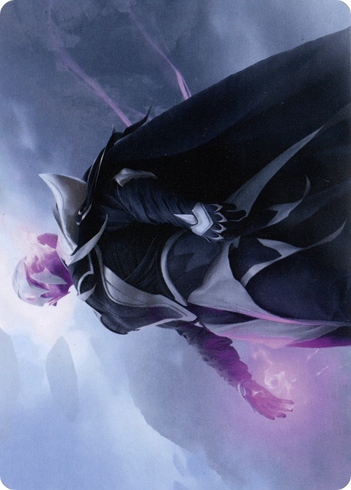 Oriq Loremage // Oriq Loremage (ASTX-010) - Strixhaven Art Series (Borderless) Foil