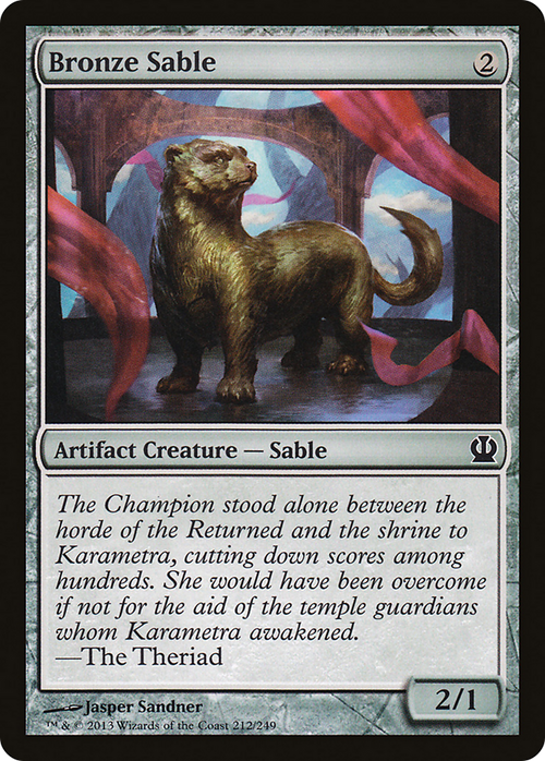 Bronze Sable (THS-212) - Theros