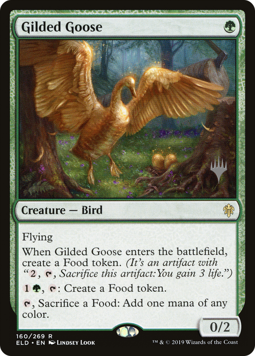 Gilded Goose (PPELD-160P) - Throne of Eldraine Promos Foil