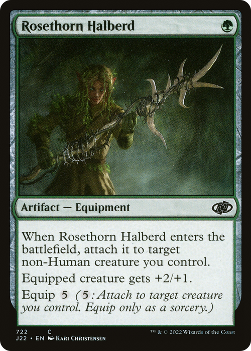 Rosethorn Halberd (J22-722) - Jumpstart 2022