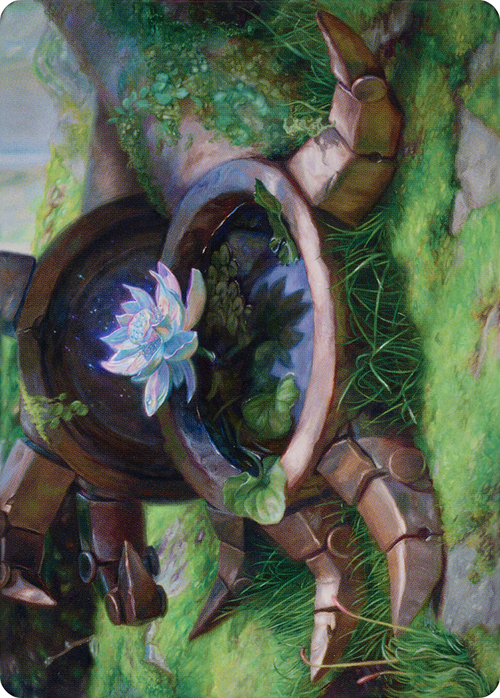 Timeless Lotus // Timeless Lotus (ADMU-057) - Dominaria United Art Series (Borderless)
