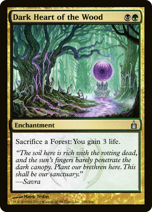 Dark Heart of the Wood (RAV-200) - Ravnica: City of Guilds