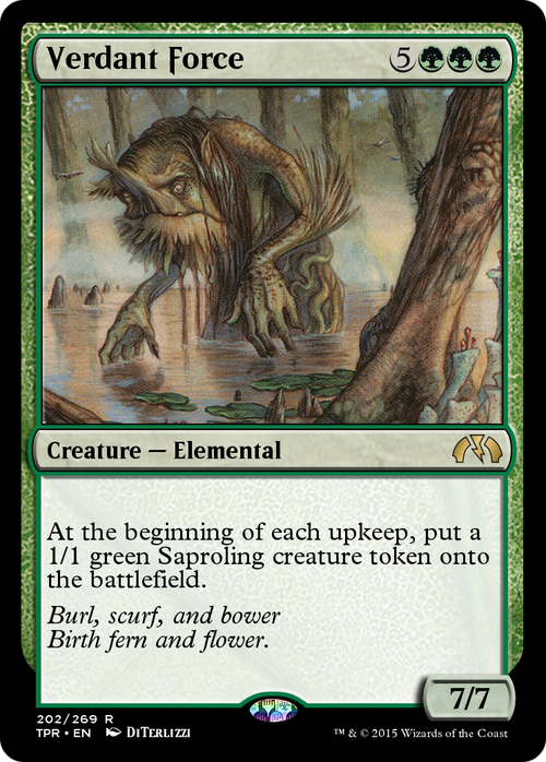 Verdant Force (TPR-202) - Tempest Remastered Foil