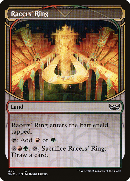 Racers' Ring (Showcase) (SNC-352) - Streets of New Capenna: (Showcase)
