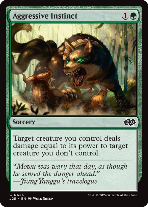 Aggressive Instinct (J25-623) - Foundations Jumpstart
