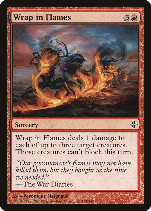 Wrap in Flames (ROE-173) - Rise of the Eldrazi