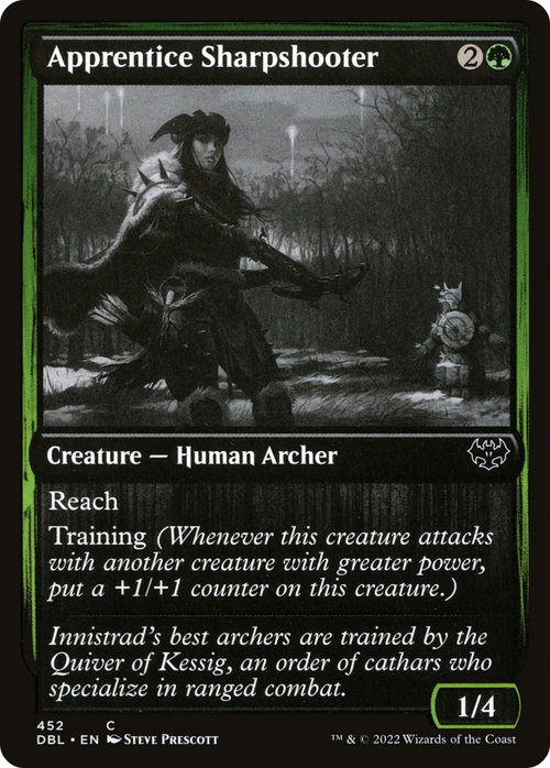 Apprentice Sharpshooter (DBL-452) - Innistrad: Double Feature