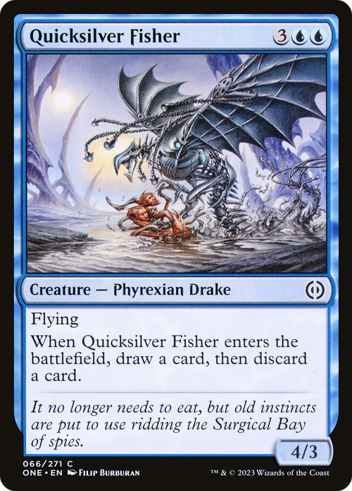 Quicksilver Fisher (ONE-066) - Phyrexia: All Will Be One