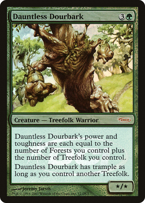 Dauntless Dourbark (WPN-012) - DCI Promos Foil