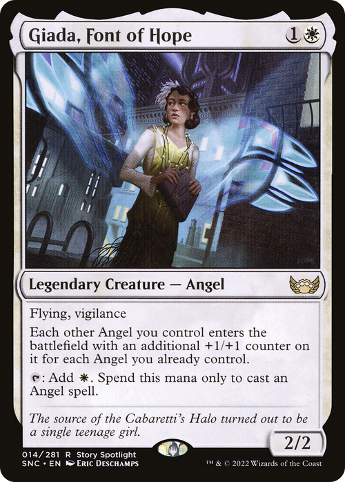 Giada, Font of Hope (SNC-014) - Streets of New Capenna
