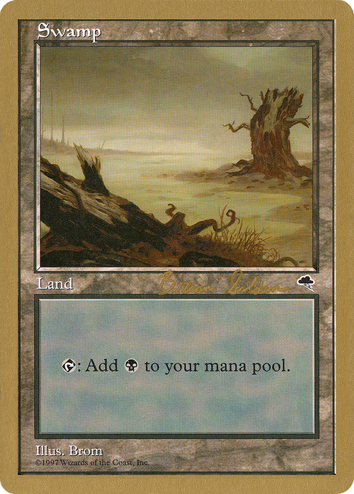 Swamp (Horizontal Log) - 1998 Brian Selden (TMP) (WCD-) - World Championship Decks 1998