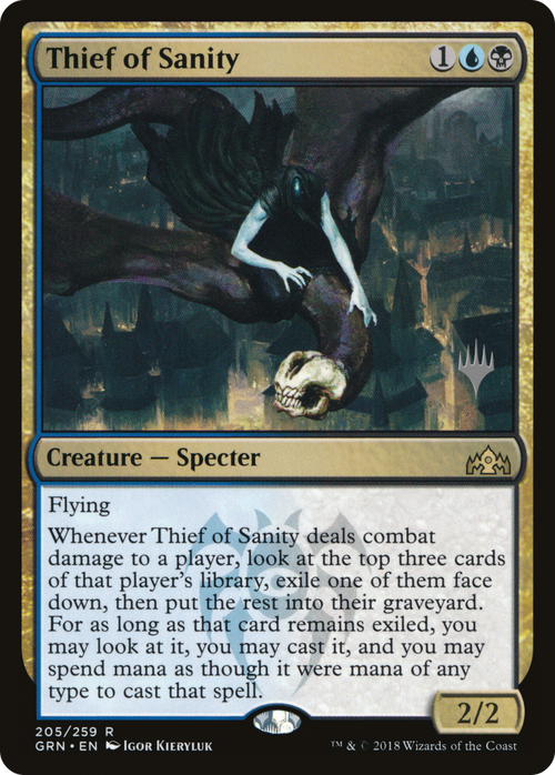 Thief of Sanity (PPELD-205P) - Guilds of Ravnica Promos Foil
