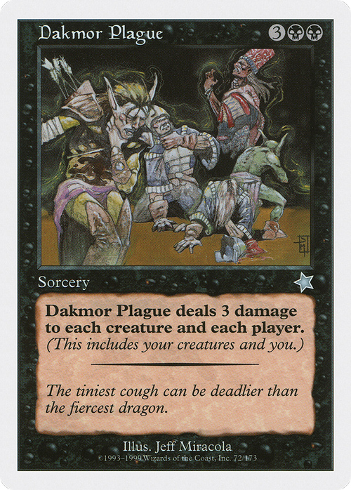 Dakmor Plague (S99-072) - Starter 1999