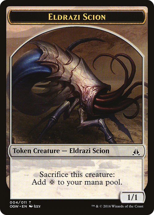 Eldrazi Scion Token (004) (OGW-004) - Oath of the Gatewatch Tokens