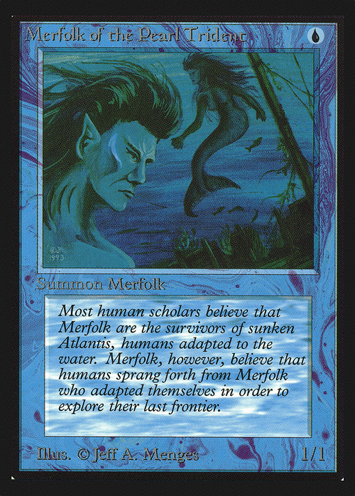 Merfolk of the Pearl Trident (IE) (IED-) - Intl. Collectors' Edition