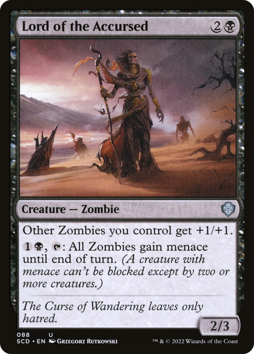 Lord of the Accursed (SCD-088) - Starter Commander Decks