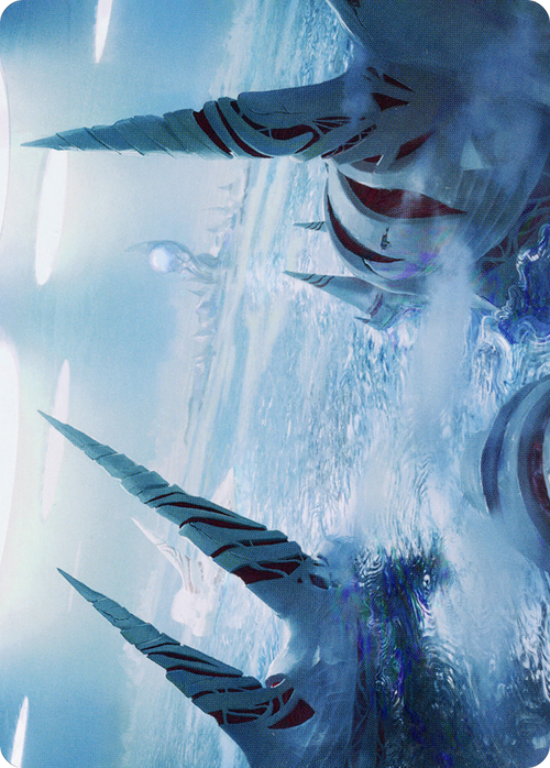 Seachrome Coast // Seachrome Coast (AONE-061) - Phyrexia: All Will Be One Art Series (Borderless) Foil