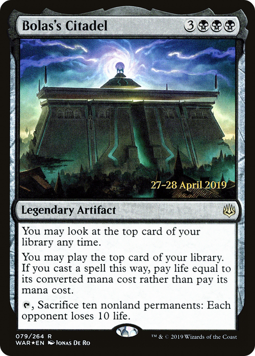 Bolas's Citadel (PRE-79S) - War of the Spark Promos Foil
