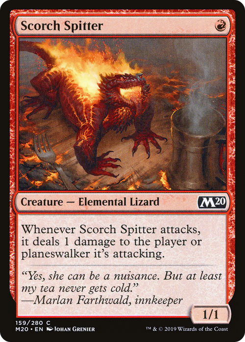 Scorch Spitter (M20-159) - Core Set 2020