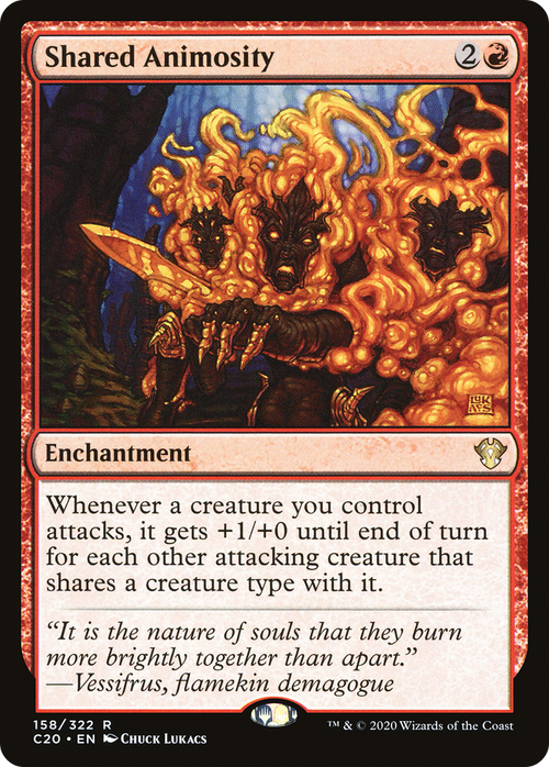 Shared Animosity (C20-158) - Commander 2020
