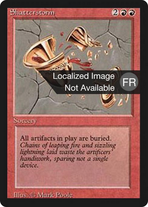 Shatterstorm (FBB-) - Foreign Black Border