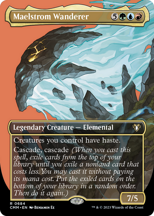 Maelstrom Wanderer (Borderless) (CMM-684) - Commander Masters