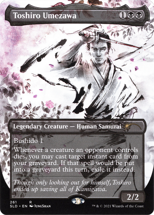 Toshiro Umezawa (SLD-261) - Secret Lair Drop (Borderless) Foil