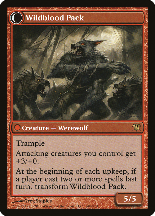 Instigator Gang (ISD-149) - Innistrad: (Double Faced Transform) Foil